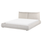 Beliani VINAY - Waterbed - Beige - 160 x 200 cm - Corduroy