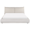Beliani VINAY - Waterbed - Beige - 160 x 200 cm - Corduroy