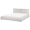 Beliani VINAY - Waterbed - Beige - 180 x 200 cm - Corduroy
