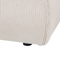 Beliani VINAY - Waterbed - Beige - 180 x 200 cm - Corduroy