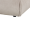 Beliani VINAY - Waterbed - Taupe - 180 x 200 cm - Corduroy
