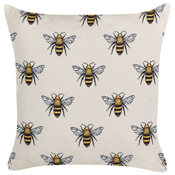 Beliani CANNETO - Tuinkussen set van 2 - Beige - 45 x 45 cm - Polyester