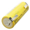 BR-A Panasonic lithium battery with soldering tab in U-shape 3.0 volt max. 1800mAh