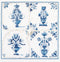Antique Tiles Flower Vases - Linen - 36 count - 483