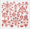 Antique Flower Sampler - Aida - 18 count - 2092A