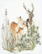 Deer Family - Aida - 16 count - 938A