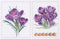 Hydrangea & Rose - Linen - 36 count - 444