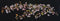 Japanese Blossom - Aida Black - 18 count - 481.05