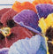 Pansies - Linen - 36 count - 435