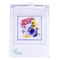 Pansies - Linen - 36 count - 435