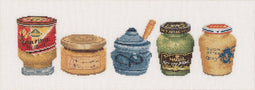 Mustard Pot - Linen - 36 count - 3046