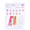 Red/Yellow Parrot Tulip - Linen - 32 count - 519