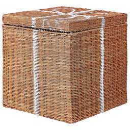 Beliani CADEAU - Decofiguur - Beige - Rotan