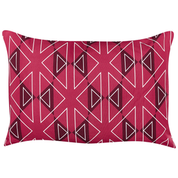 Beliani MEZZANO - Tuinkussen set van 2 - Roze - 40 x 60 cm - Polyester