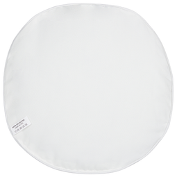 Beliani LANROSSO - Tuinkussen set van 2 - Roze/Wit - ⌀ 40 cm - Polyester