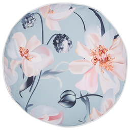 Beliani APRICALE - Tuinkussen set van 2 - Blauw - ⌀ 40 cm - Polyester