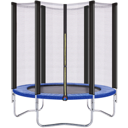 Beliani RISATA - Trampoline - Zwart - ⌀ 183 cm - Polypropyleen