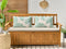Beliani POGGIO - Tuinkussen set van 2 - Beige/ Groen - 40 x 60 cm - Polyester