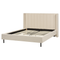 Beliani VILETTE - Tweepersoonsbed - Beige - 160 x 200 cm - Bouclé
