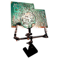 Soldering aid Third hand with magnifying glass ideal help for your soldering work
