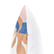Beliani VEREZZI - Tuinkussen set van 2 - Meerkleurig - 40 x 60 cm - Polyester