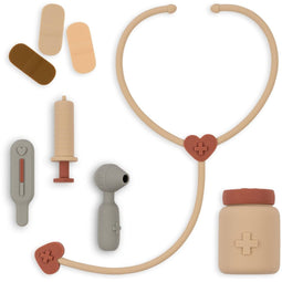 Konges slojd Dokter set Multi - Silicone speelgoed dokterset