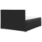 Beliani LORD - Boxspring - Zwart - 180 x 200 cm - Polyester