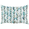 Beliani LOANO - Tuinkussen set van 2 - Wit/Groen - 40 x 60 cm - Polyester