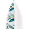 Beliani LOANO - Tuinkussen set van 2 - Wit/Groen - 40 x 60 cm - Polyester
