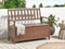 Beliani SOVANA - Tuinbank - Donkerhoutkleur - Acaciahout