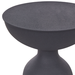 Beliani COTA - Bijzettafel - Zwart - IJzer
