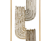 Beliani THULIUM - Wanddecoratie - Goud - Ijzer