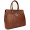 Gigi Fratelli Dames Leren Laptoptas 16-17 inch Romance Business ROM8007 Brandy