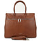 Gigi Fratelli Dames Leren Laptoptas 16-17 inch Romance Business ROM8007 Brandy