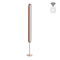 Allocacoc LightPillar |Dimmable| Standing Type G (UK) / Brown
