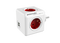 Allocacoc PowerCube® |Original USB| Type F (Netherlands/Germany) / Red