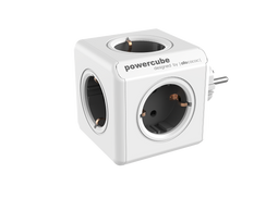 Allocacoc PowerCube® |Original| Type F (Netherlands/Germany) / Grey