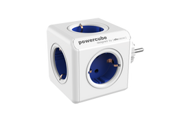 Allocacoc PowerCube® |Original| Type F (Netherlands/Germany) / Blue