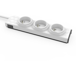 Allocacoc PowerStrip |Modular| With / Type E (Belgium/France)