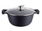 Swiss Pro+ Braadpan - Soeppan - Stoofpan met glazen deksel - zwart - non-stick coating