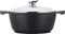Swiss Pro+ Braadpan - Soeppan - Stoofpan met glazen deksel - zwart - non-stick coating