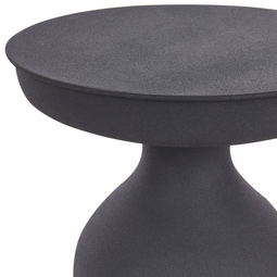 Beliani TENJO - Bijzettafel - Zwart - Metaal