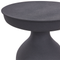 Beliani TENJO - Bijzettafel - Zwart - Metaal