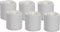 Goobay set of 6 LED tea lights - candle set with remote control, for indoor use (IP20), warm white (