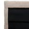 Beliani MELLE - Tweepersoonsbed - Taupe - 140 x 200 cm - Corduroy
