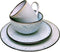 Cosy&Trendy Athene Serviesset - Blauw - 4-delig
