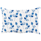Beliani TORBORA - Tuinkussen set van 2 - Blauw/Wit - 40 x 60 cm - Polyester