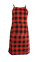 KOOK Schort 70×90 cm doubleface-rood