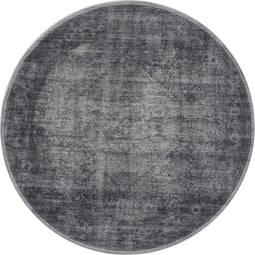 Veer Carpets Vloerkleed Madel Rond Grijs ø120 cm