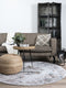 Veer Carpets Vloerkleed Juud Rond Grijs ø200 cm